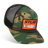 STLHD Camo Snapback Trucker Hat