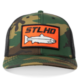 STLHD Camo Snapback Trucker Hat
