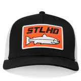 STLHD Standard White & Black Trucker Hat
