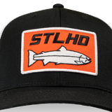 STLHD Standard White & Black Trucker Hat