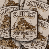 STLHD Country State of Mind Sticker