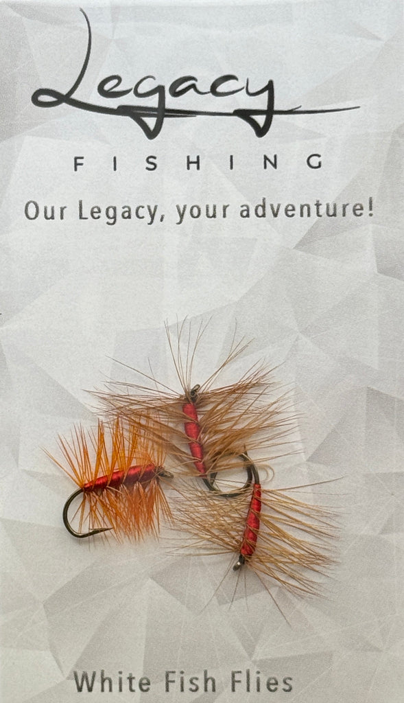 fish fly lure Legacy Fishing White Fish Flies