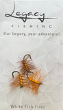 Legacy Fishing White Fish Flies