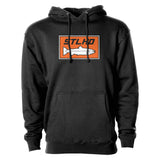 STLHD Men's Standard Logo Black Premium Hoodie