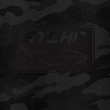 STLHD Men's Black Water Black Camo Standard Hoodie