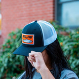 STLHD Standard White & Black Trucker Hat